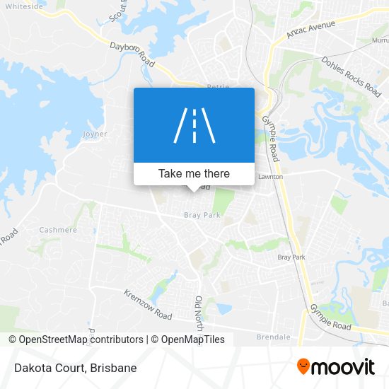 Dakota Court map