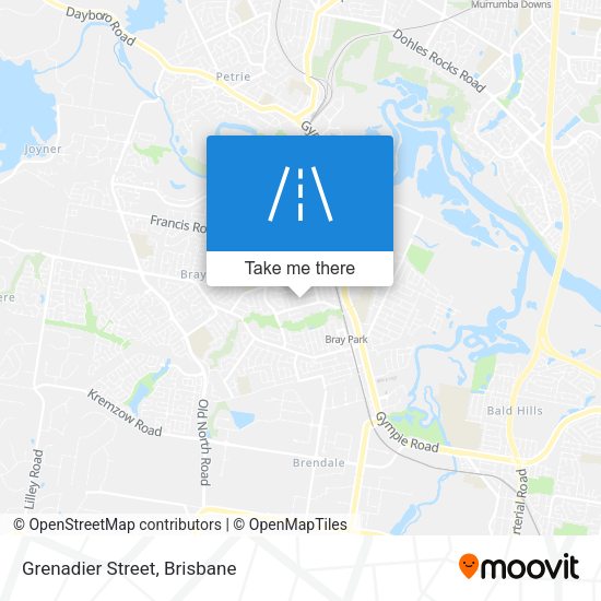 Grenadier Street map