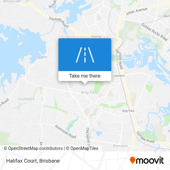 Halifax Court map