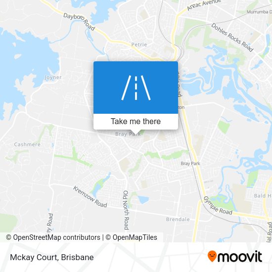 Mckay Court map