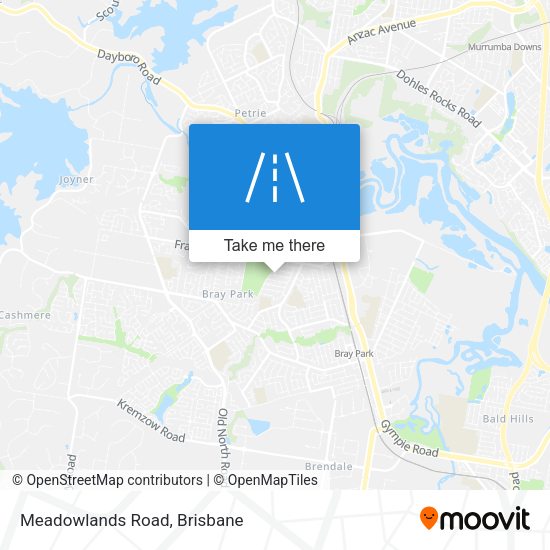 Meadowlands Road map