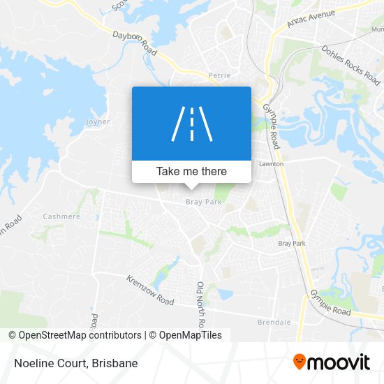 Noeline Court map