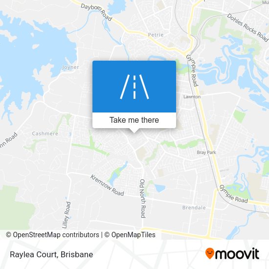 Raylea Court map
