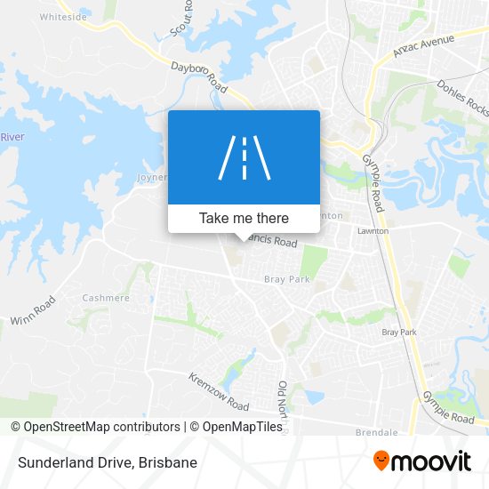 Sunderland Drive map