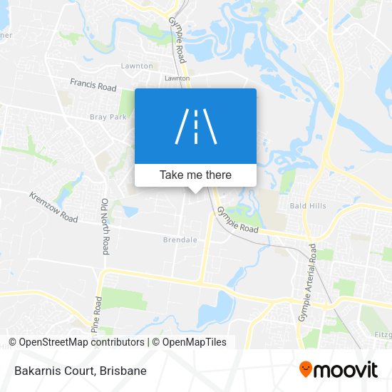 Bakarnis Court map