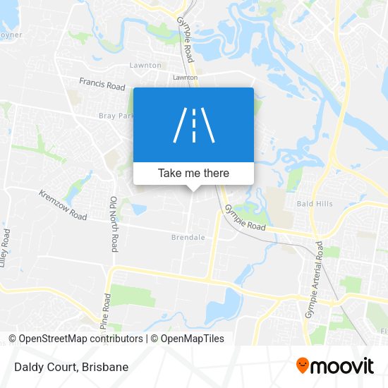 Daldy Court map