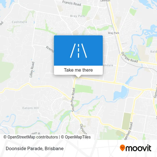 Mapa Doonside Parade