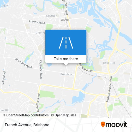 French Avenue map
