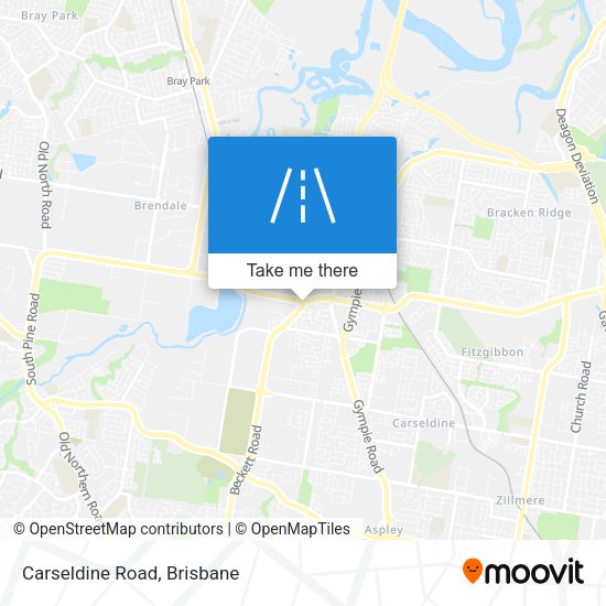 Carseldine Road map