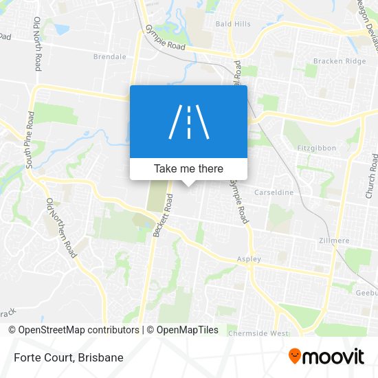 Forte Court map