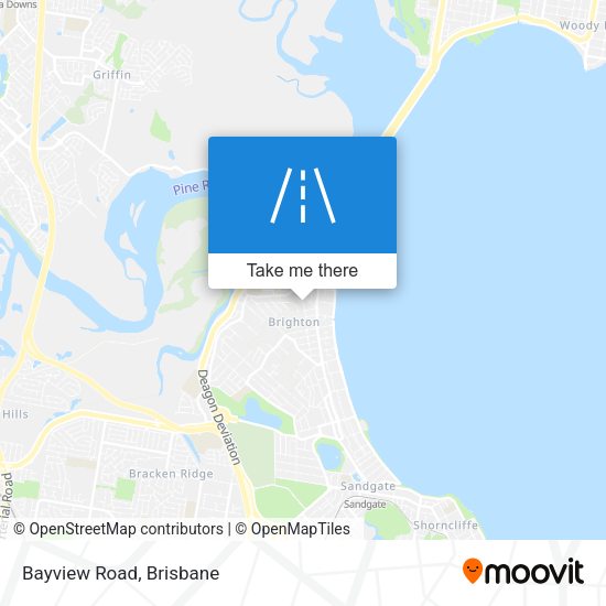 Bayview Road map
