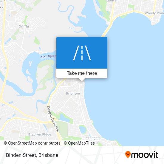 Binden Street map