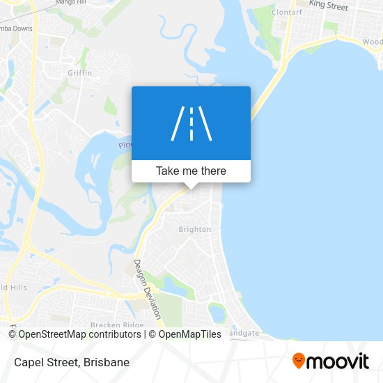 Capel Street map