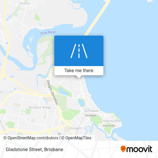 Gladstone Street map
