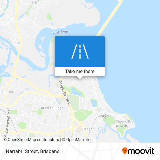 Narrabri Street map