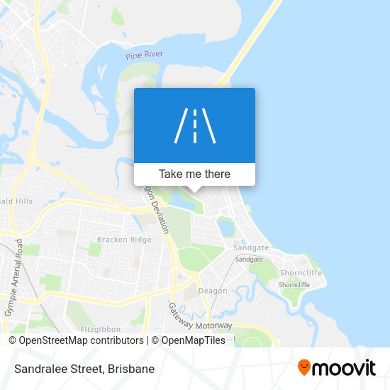 Sandralee Street map