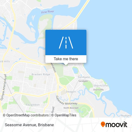 Seasome Avenue map