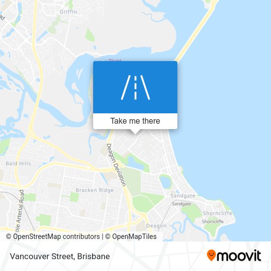 Vancouver Street map