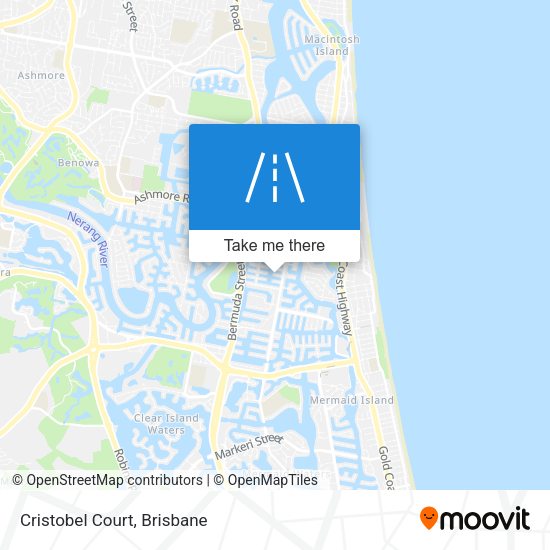 Cristobel Court map