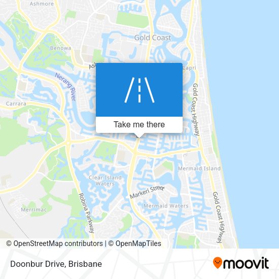 Doonbur Drive map