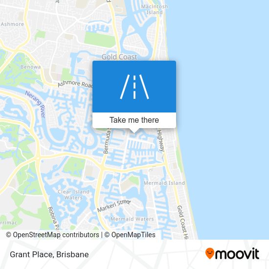 Grant Place map