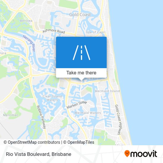 Rio Vista Boulevard map