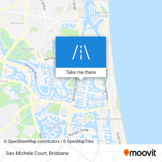 San Michele Court map