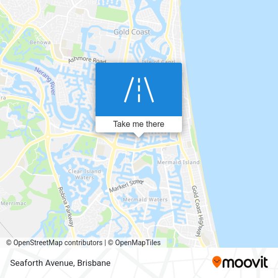 Seaforth Avenue map