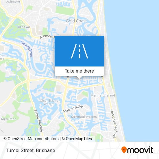 Tumbi Street map