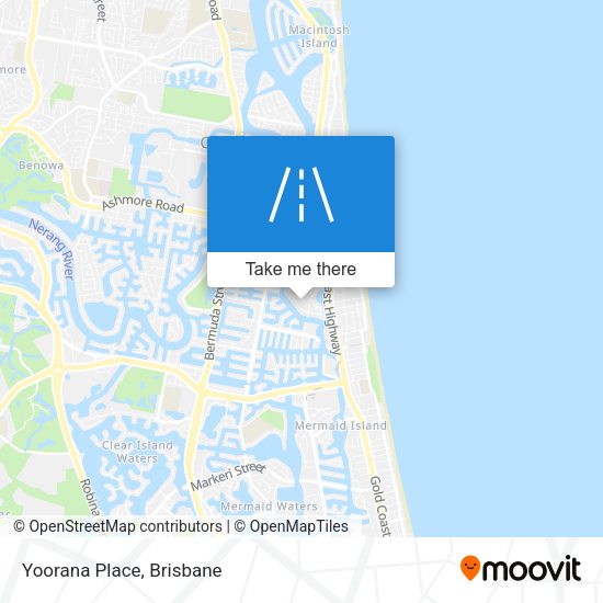 Yoorana Place map