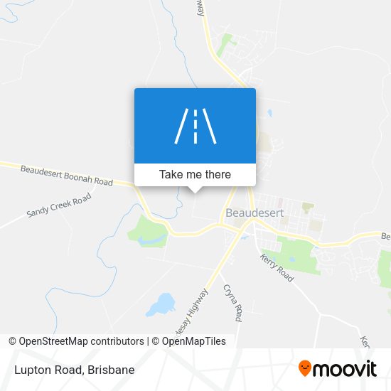 Lupton Road map