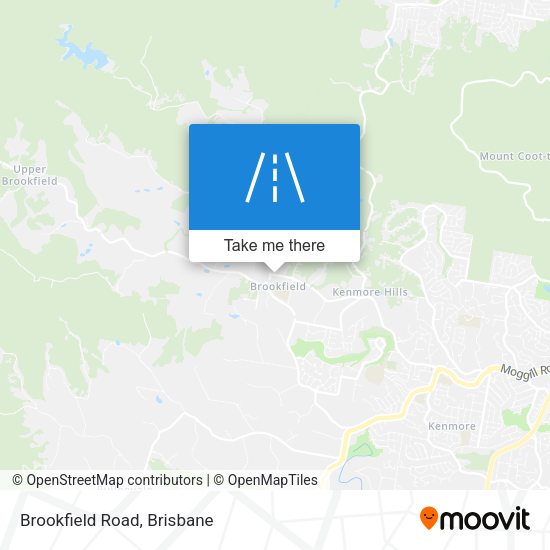 Brookfield Road map