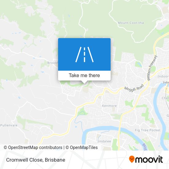 Cromwell Close map