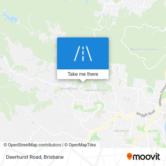 Deerhurst Road map