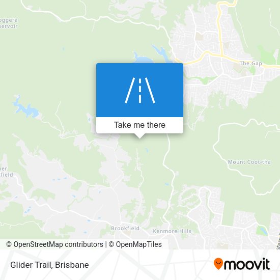 Glider Trail map