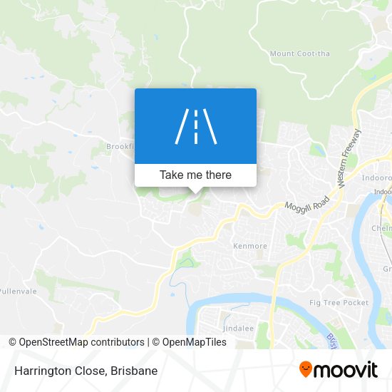Harrington Close map