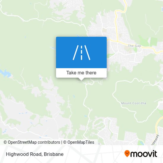 Highwood Road map