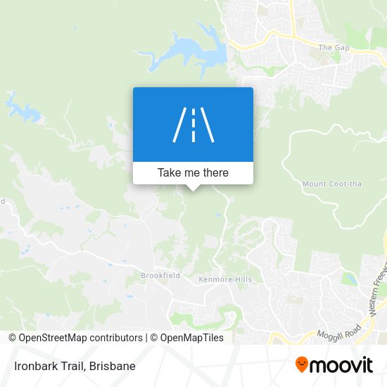 Ironbark Trail map