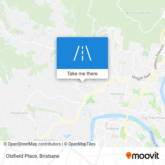 Oldfield Place map
