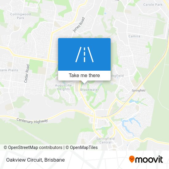Oakview Circuit map
