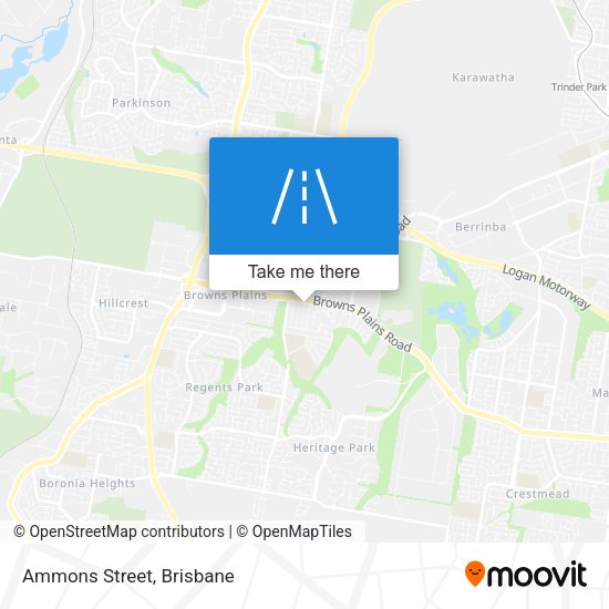 Ammons Street map