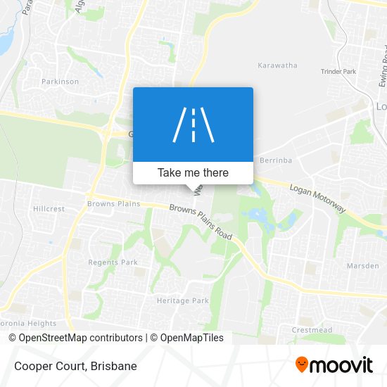 Cooper Court map