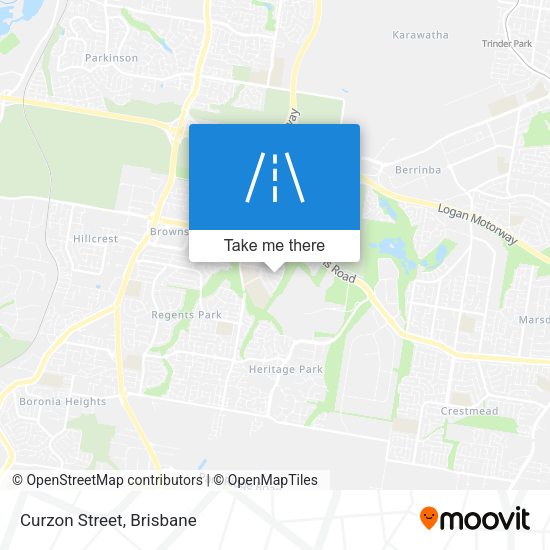Curzon Street map