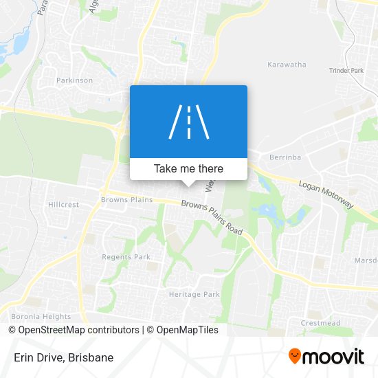 Erin Drive map