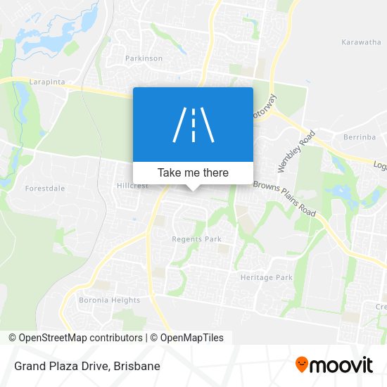 Grand Plaza Drive map