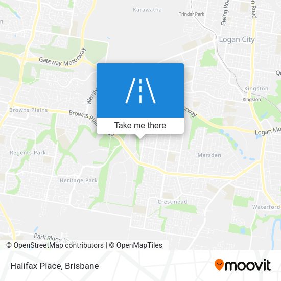Halifax Place map