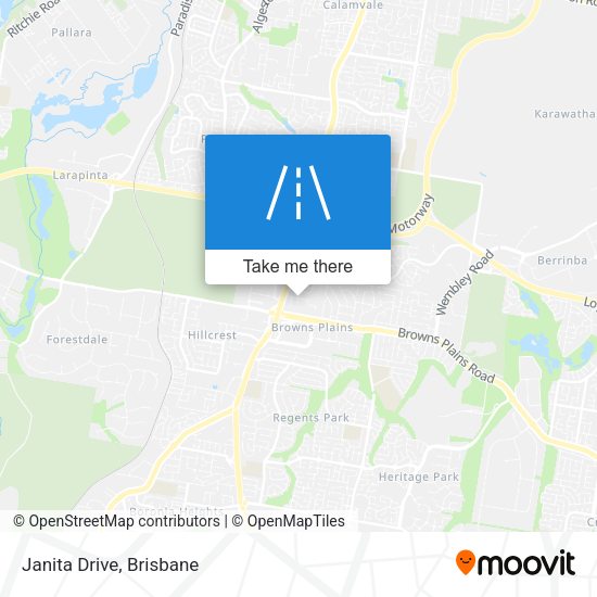 Janita Drive map