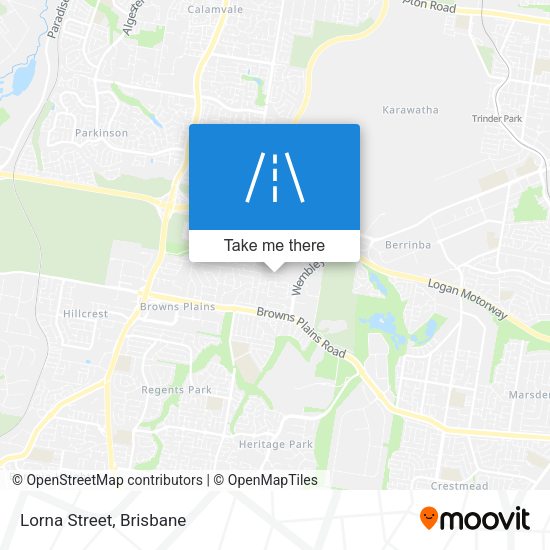 Lorna Street map
