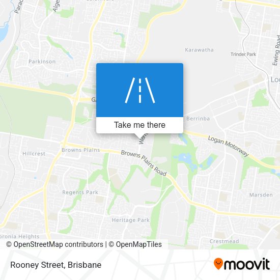 Rooney Street map