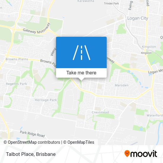 Talbot Place map
